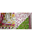 KALAMKARI PRINTED COTTON SAREE