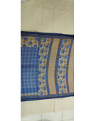 60s PRINTED COTTON SAREE