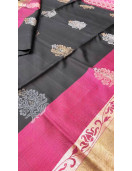 SOFT SILK SAREE WITH BLOUSE