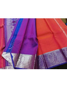 ARNI SILK HALF FINE ZARI SAREE WITH BLOUSE