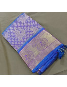 ARNI SILK HALF FINE ZARI SAREE WITH BLOUSE