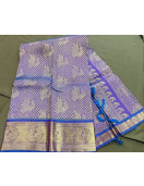 ARNI SILK HALF FINE ZARI SAREE WITH BLOUSE