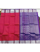ARNI SILK HALF FINE ZARI SAREE WITH BLOUSE