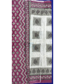 60s PRINTED COTTON SAREE