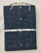 PL COTTON STRIPE CHECK SHIRTS 42 HS