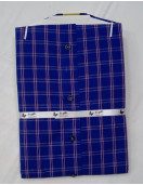 PL COTTON STRIPE CHECK SHIRTS 40 FS