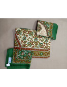 BEDSHEET JAIPUR PRINTED 90X108 2 PILLOW COVER