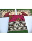 BEDSHEET JAIPUR PRINTED 90X108 2 PILLOW COVER