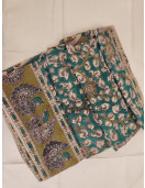 KALAMKARI PRINTED COTTON SAREE