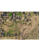 KALAMKARI PRINTED COTTON SAREE