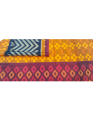 TIE DYE APK COTTON SAREES
