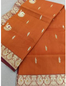 PMK BUMBERG COT SAREES WITH BLOUSE