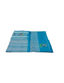 SAREES TIRUNELVELI RAYONxCOTTON Mix CHEDI BUTTA 550 cms SLNC