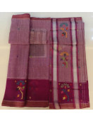 SAREES TIRUNELVELI RAYONxCOTTON Mix CHEDI BUTTA 550 cms SLNC
