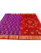 COTTON X KORA SILK TIE DYE SAREES CHINNLAPATTI