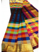 PMK 1000 BUTTA SILK COT SAREES