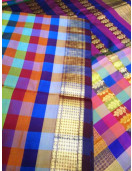 PMK 1000 BUTTA SILK COT SAREES
