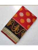 COTTON SAREES MADURAI OUTSTANDING IKAT TIE AND DYEi