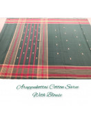 ARUPPUKOTTAI 60S COTTON SAREES WITH BLOUSE
