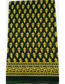 60s PRINTED COTTON SAREE