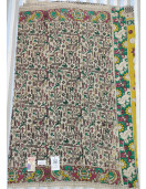 KALAMKARI PRINTED COTTON SAREE