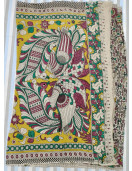 KALAMKARI PRINTED COTTON SAREE