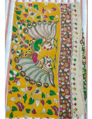 KALAMKARI PRINTED COTTON SAREE