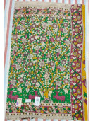 KALAMKARI PRINTED COTTON SAREE