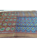 PL LINEN SALEM SAREE WITH BLOUSE