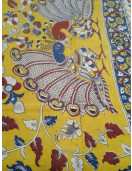 KALAMKARI PRINTED COTTON SAREE