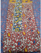 KALAMKARI PRINTED COTTON SAREE