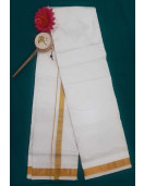 PURE SILK AND HF ZARI DHOTHY