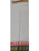 PV X COTTON TEMPLE BORDER DHOTHY 9 X 5