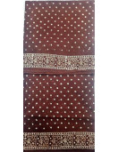 PL COTTON SAREES WITH WAX DOT PRINT DESIGNS