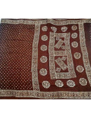 PL COTTON SAREES WITH WAX DOT PRINT DESIGNS