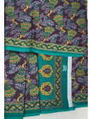 POWERLOOM PRINTED SAREES WITH BLOUSE