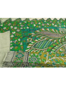 KALAMKARI PRINTED COTTON SAREE