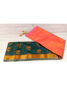 PL Polyester Big Butta Softee saree Jacquard