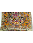 KALAMKARI PRINTED COTTON SAREE