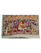 KALAMKARI PRINTED COTTON SAREE