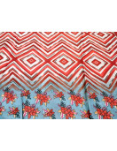 PL PRINTED SAREES WITH BLOUSE