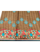 PL PRINTED SAREES WITH BLOUSE