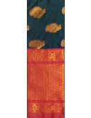 PL Polyester Big Butta Softee saree Jacquard