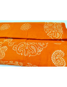 PL COTTON SAREES WITH WAX DOT PRINT DESIGNS