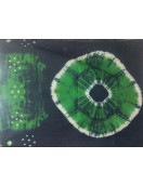 PL COTTON SAREES WITH WAX DOT PRINT DESIGNS