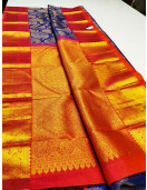 HF ZARI GRAND DESIGNING WEDDING SILK SAREES SSLW