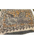 KALAMKARI PRINTED COTTON SAREE