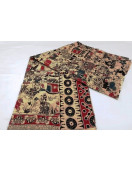 KALAMKARI PRINTED COTTON SAREE