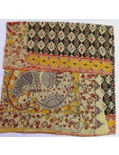 KALAMKARI PRINTED COTTON SAREE