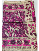 KALAMKARI PRINTED COTTON SAREE